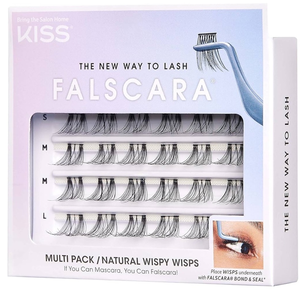 Kiss Falscara Lengthening Wisps Lashes - Set of 2